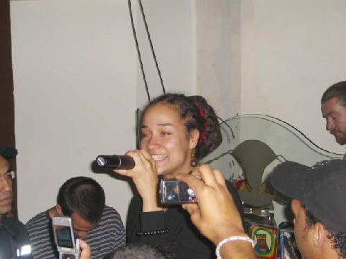 Alika en la 1era noche de Sound System Internacional