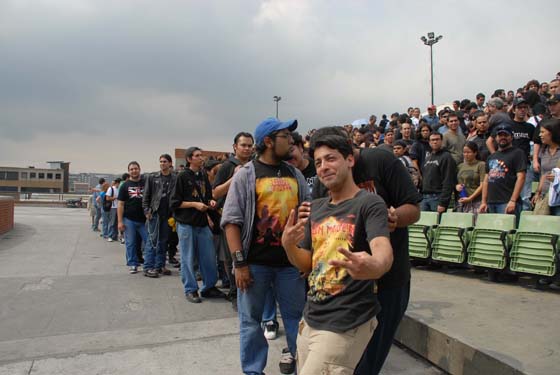 Primer día de venta de entradas para Iron Maiden en Caracas