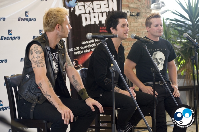 "Somos Green Day de Caracas"