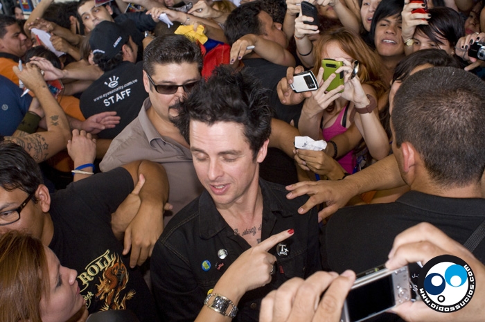 "Somos Green Day de Caracas"