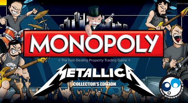 Metallica tendrá su propia edición de Monopolio