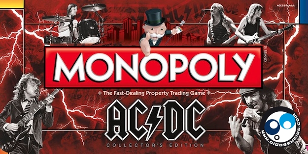 AC/DC también tendrá su propia edición de Monopolio