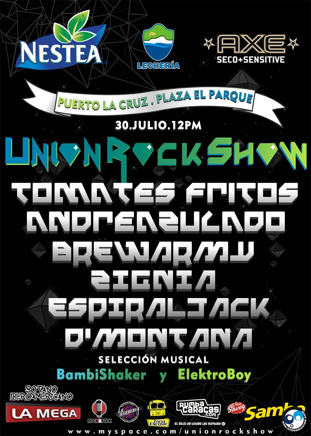 El Union Rock Show llega a Puerto La Cruz