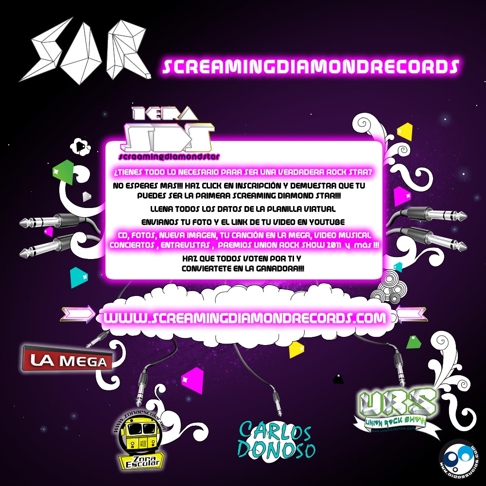 Screaming Diamond Records está buscando a la Artista de Pop Rock Juvenil de Venezuela