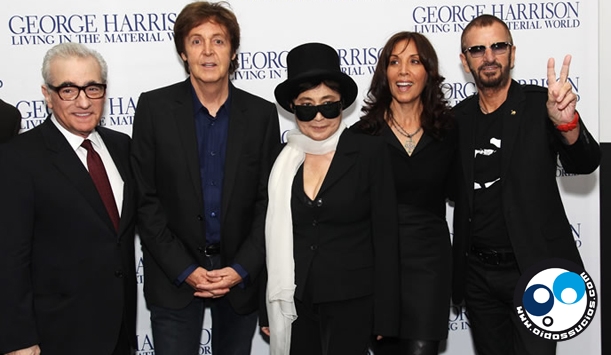 Paul McCartney, Ringo Starr, Yoko Ono y más, se reúnen el estreno del documental de George Harrison