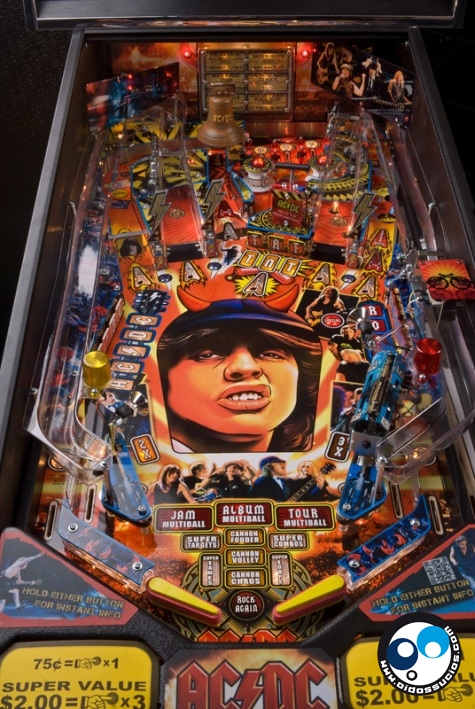 AC/DC tendrá su propia máquina de pinball