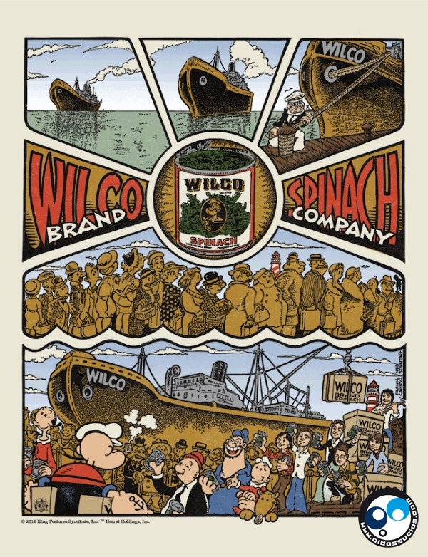 El regreso de Popeye en el nuevo video de Wilco