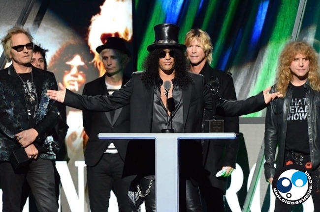 Guns N Roses y Red Hot Chili Peppers entraron al  Rock and Roll Hall of Fame