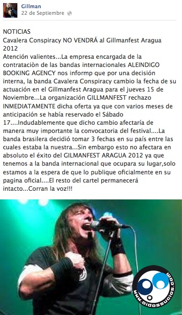 Otro concierto cancelado: Asking Alexandria tampoco se presentará en Venezuela