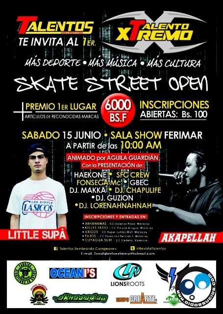 Skate y buena música en un mismo escenario: Talento Xtremo 2013 