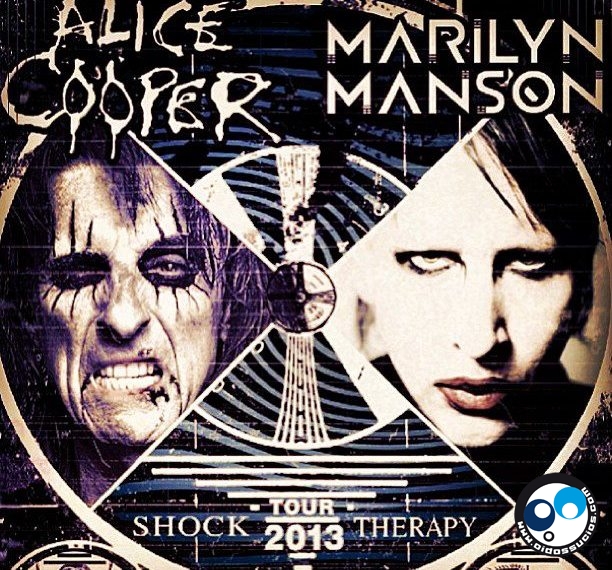 Video: Alice Cooper y Marilyn Manson comenzaron su gira en conjunto