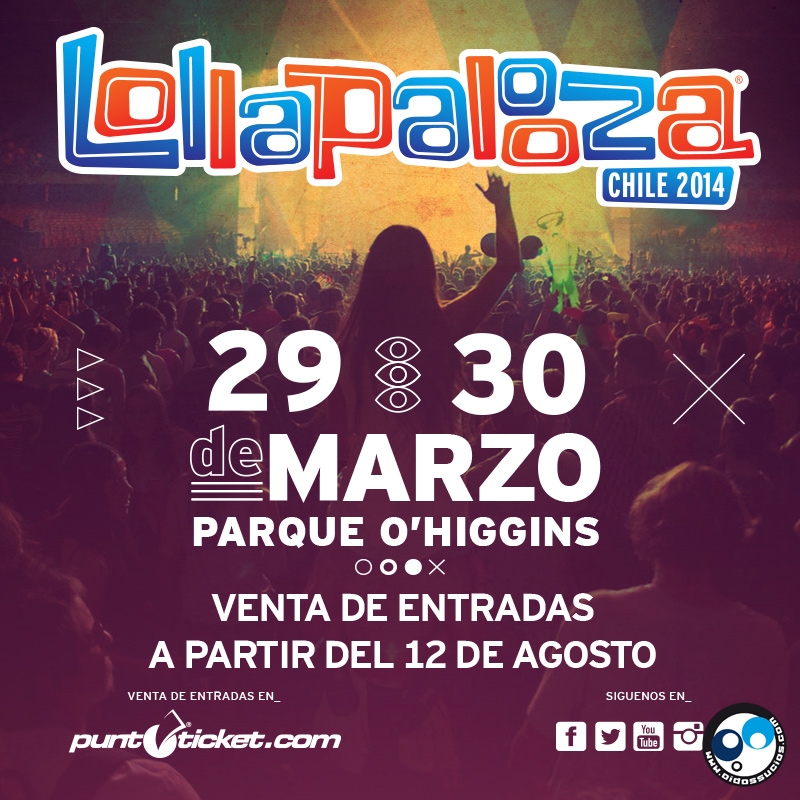 Lollapalooza Chile ya tiene fecha