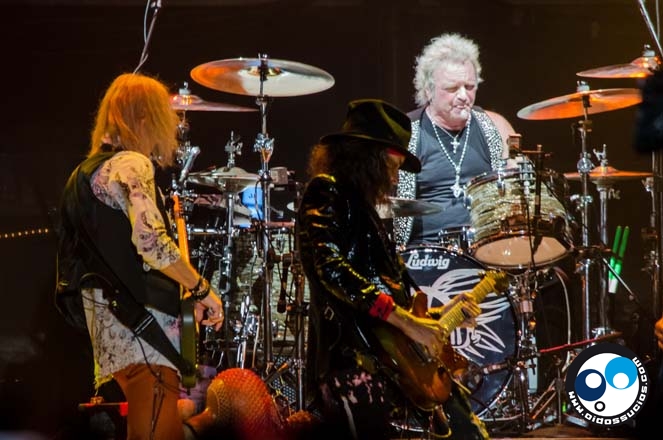 Aerosmith dio cátedra y cumplió con su show en Caracas