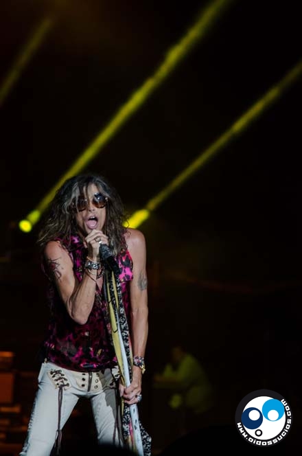 Aerosmith dio cátedra y cumplió con su show en Caracas